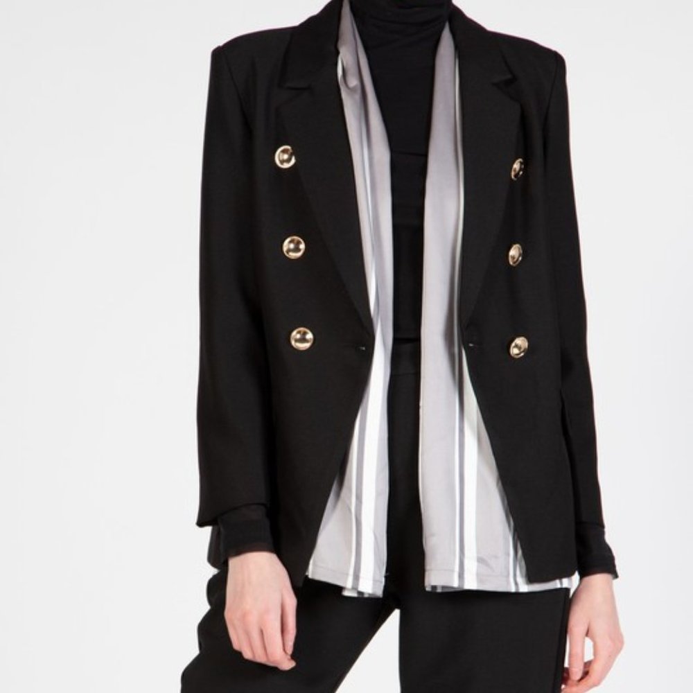 BEULAH Military-esque Blazer